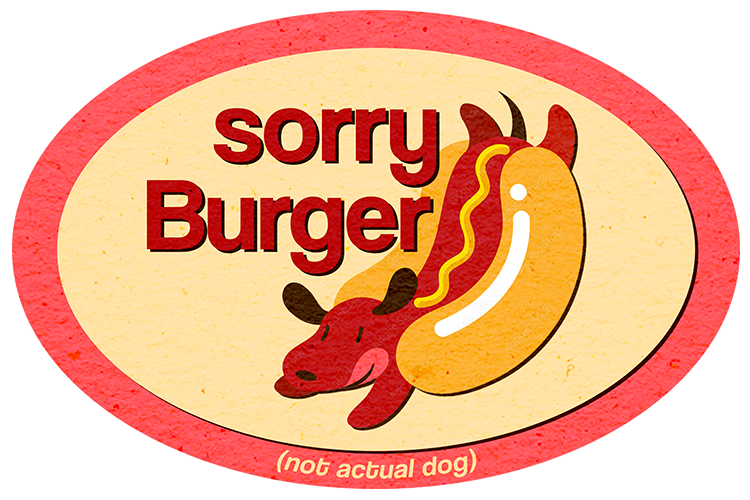 sorry burger logo
